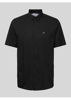 Koszula casualowa o kroju regular fit z rękawem o dł. 1/2 ze sklepu Peek&Cloppenburg  w kategorii Koszule męskie - zdjęcie 173015624