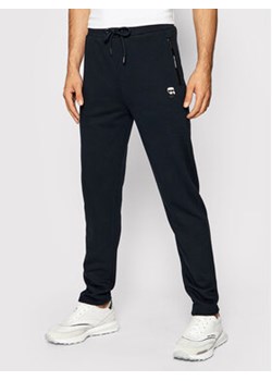 KARL LAGERFELD Spodnie dresowe 705033 512910 Granatowy Regular Fit ze sklepu MODIVO w kategorii Spodnie męskie - zdjęcie 173019520