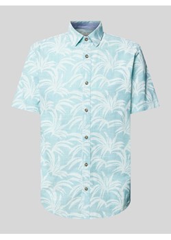 Koszula casualowa z kwiatowym wzorem ze sklepu Peek&Cloppenburg  w kategorii Koszule męskie - zdjęcie 173021574