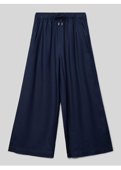 Spodnie z wiskozy z elastycznym pasem ze sklepu Peek&Cloppenburg  w kategorii Spodnie dziewczęce - zdjęcie 173021594