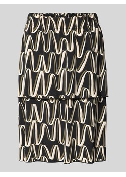 Spódnica o długości do kolan z efektem stopniowania ze sklepu Peek&Cloppenburg  w kategorii Spódnice - zdjęcie 173021673