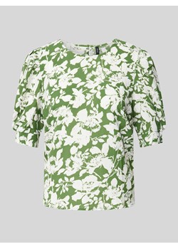 Bluzka z kwiatowym wzorem model ‘FREJ’ ze sklepu Peek&Cloppenburg  w kategorii Bluzki damskie - zdjęcie 173021681