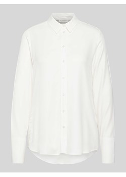Bluzka koszulowa z wykładanym kołnierzem ze sklepu Peek&Cloppenburg  w kategorii Koszule damskie - zdjęcie 173021701