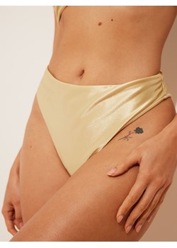 Mohito - Złoty dół od bikini - złoty ze sklepu Mohito w kategorii Stroje kąpielowe - zdjęcie 173022383