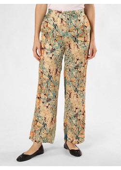 soyaconcept® Spodnie - SC-Emily 2-B Kobiety Satyna morelowy wzorzysty ze sklepu vangraaf w kategorii Spodnie damskie - zdjęcie 173023484