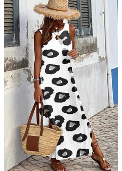 Sukienka MEOLIRFA WHITE ze sklepu Ivet Shop w kategorii Sukienki - zdjęcie 173023934