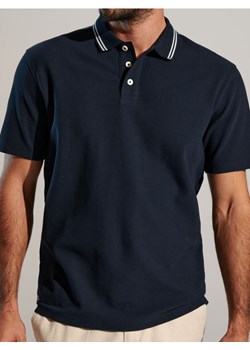 Sinsay - Koszulka polo - granatowy ze sklepu Sinsay w kategorii T-shirty męskie - zdjęcie 173028572