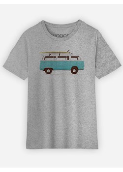 WOOOP Koszulka &quot;Blue Van&quot; w kolorze szarym ze sklepu Limango Polska w kategorii T-shirty chłopięce - zdjęcie 173029741
