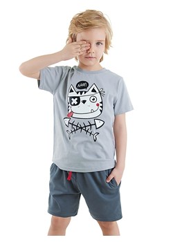 Denokids 2-częściowy zestaw &quot;Pirate Cat&quot; w kolorze szarym ze sklepu Limango Polska w kategorii Komplety chłopięce - zdjęcie 173029942