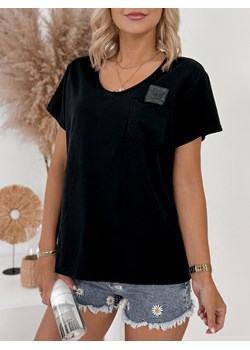 bluzka evelina czarna uni ze sklepu UBRA w kategorii Bluzki damskie - zdjęcie 173030813