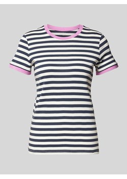 T-shirt z okrągłym dekoltem ze sklepu Peek&Cloppenburg  w kategorii Bluzki damskie - zdjęcie 173032083