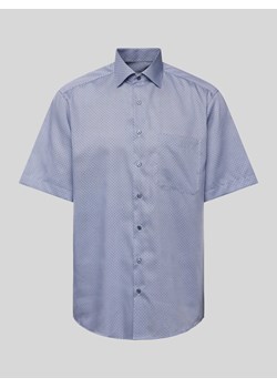 Koszula biznesowa o kroju comfort fit z kołnierzykiem typu kent ze sklepu Peek&Cloppenburg  w kategorii Koszule męskie - zdjęcie 173032292