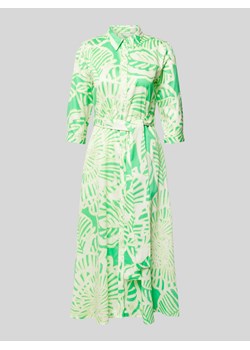 Sukienka midi ze wzorem na całej powierzchni ze sklepu Peek&Cloppenburg  w kategorii Sukienki - zdjęcie 173032294