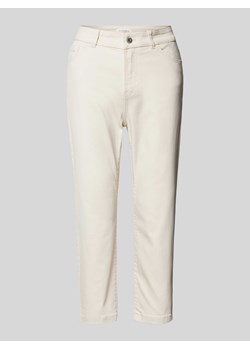Spodnie o skróconym kroju slim fit ze sklepu Peek&Cloppenburg  w kategorii Spodnie damskie - zdjęcie 173032341