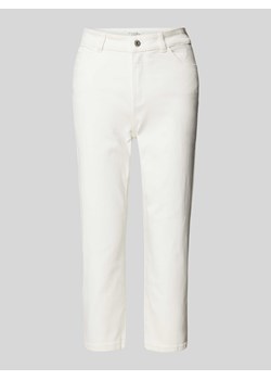 Spodnie o skróconym kroju slim fit ze sklepu Peek&Cloppenburg  w kategorii Spodnie damskie - zdjęcie 173032402