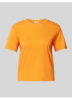 T-shirt z rozcięciami po bokach ze sklepu Peek&Cloppenburg  w kategorii Bluzki damskie - zdjęcie 173032450