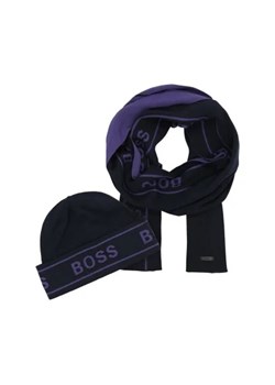 BOSS BLACK Szal + czapka Ulfino ze sklepu Gomez Fashion Store w kategorii Czapki zimowe męskie - zdjęcie 173034911