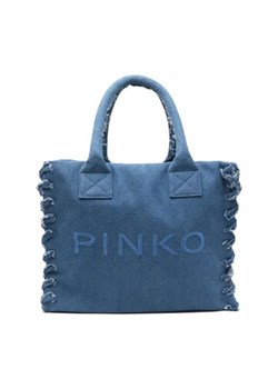 Pinko Jeansowa shopperka Beach Shopping ze sklepu Gomez Fashion Store w kategorii Torby Shopper bag - zdjęcie 173039652