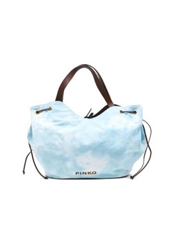Pinko Shopperka PAGODA | z dodatkiem skóry ze sklepu Gomez Fashion Store w kategorii Torby Shopper bag - zdjęcie 173040814
