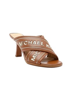 Michael Kors Klapki GIDEON MULE | z dodatkiem skóry ze sklepu Gomez Fashion Store w kategorii Klapki damskie - zdjęcie 173041432
