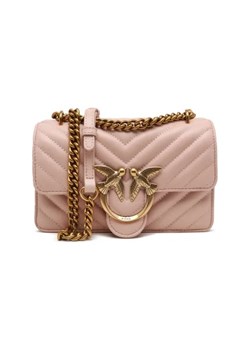 Pinko Skórzana torebka na ramię Love One Mini Crossbody ze sklepu Gomez Fashion Store w kategorii Kopertówki - zdjęcie 173047662