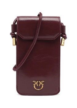 Pinko Skórzana torebka na telefon case shiny vinta ze sklepu Gomez Fashion Store w kategorii Listonoszki - zdjęcie 173049320