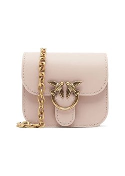 Pinko Skórzana torebka na ramię Micro Love Bag Bell ze sklepu Gomez Fashion Store w kategorii Kopertówki - zdjęcie 173051411