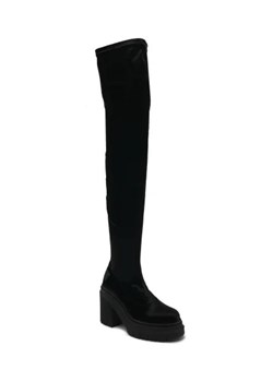 HUGO Skórzane kozaki KrisHeel HighBt90 BP ze sklepu Gomez Fashion Store w kategorii Kozaki damskie - zdjęcie 173056081