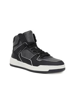 Guess Sneakersy VICENZA HIGH | z dodatkiem skóry ze sklepu Gomez Fashion Store w kategorii Buty sportowe męskie - zdjęcie 173058042