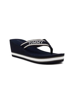 Tommy Hilfiger Japonki wedge beach sandal ze sklepu Gomez Fashion Store w kategorii Klapki damskie - zdjęcie 173084094