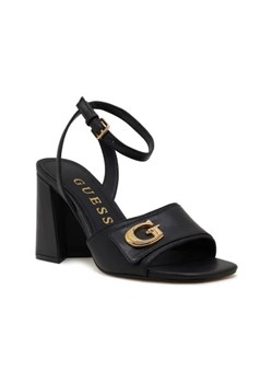 Guess Skórzane sandały na słupku ze sklepu Gomez Fashion Store w kategorii Sandały damskie - zdjęcie 173084713