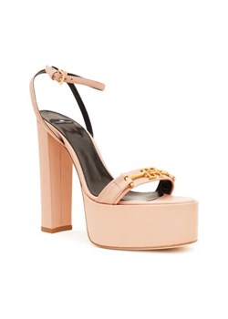 Elisabetta Franchi Skórzane sandały na słupku ze sklepu Gomez Fashion Store w kategorii Sandały damskie - zdjęcie 173085673