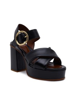 See By Chloé Skórzane sandały na słupku ze sklepu Gomez Fashion Store w kategorii Sandały damskie - zdjęcie 173088862