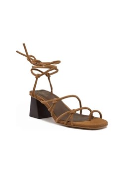 Alohas Skórzane sandały na słupku ze sklepu Gomez Fashion Store w kategorii Sandały damskie - zdjęcie 173092540