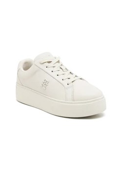 Tommy Hilfiger Skórzane sneakersy PLATFORM COURT SNEAKER ze sklepu Gomez Fashion Store w kategorii Buty sportowe damskie - zdjęcie 173094591