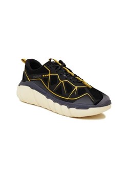 HUGO Sneakersy Xeno Runn | z dodatkiem skóry ze sklepu Gomez Fashion Store w kategorii Buty sportowe męskie - zdjęcie 173096804