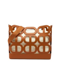 TWINSET Shopperka + saszetka Lila ze sklepu Gomez Fashion Store w kategorii Torby Shopper bag - zdjęcie 173097831