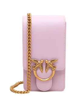 Pinko Skórzana torebka na telefon LOVE ONE SMART VITELLO SETA ze sklepu Gomez Fashion Store w kategorii Kopertówki - zdjęcie 173101470