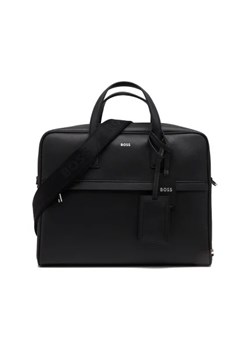 BOSS BLACK Skórzana torba na laptopa 15" Zair_S ze sklepu Gomez Fashion Store w kategorii Torby na laptopa - zdjęcie 173103521