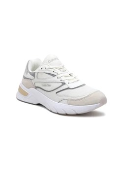 Calvin Klein Sneakersy RUNNER LACE UP MESH | z dodatkiem skóry ze sklepu Gomez Fashion Store w kategorii Buty sportowe damskie - zdjęcie 173107691