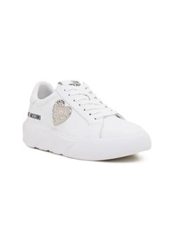 Love Moschino Skórzane sneakersy ze sklepu Gomez Fashion Store w kategorii Buty sportowe damskie - zdjęcie 173110710