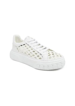 Casadei Skórzane sneakersy Bianco ze sklepu Gomez Fashion Store w kategorii Buty sportowe damskie - zdjęcie 173111244