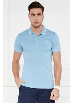 CALVIN KLEIN JEANS Polo | Slim Fit | pique ze sklepu Gomez Fashion Store w kategorii T-shirty męskie - zdjęcie 173114813