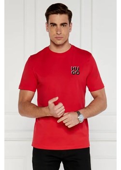 HUGO T-shirt | Regular Fit ze sklepu Gomez Fashion Store w kategorii T-shirty męskie - zdjęcie 173115131