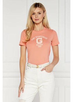 Gant T-shirt | Regular Fit ze sklepu Gomez Fashion Store w kategorii Bluzki damskie - zdjęcie 173115182