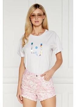 Liu Jo Beachwear T-shirt | Regular Fit ze sklepu Gomez Fashion Store w kategorii Bluzki damskie - zdjęcie 173115283