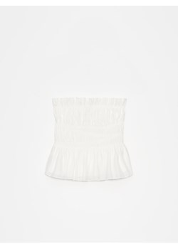 Mohito - Top bez ramiączek - biały ze sklepu Mohito w kategorii Bluzki damskie - zdjęcie 173116533