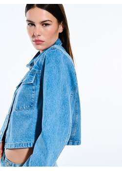 Mohito - Kurtka jeansowa - niebieski ze sklepu Mohito w kategorii Kurtki damskie - zdjęcie 173116702