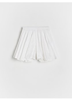 Reserved - Szorty imitujące spódnicę - biały ze sklepu Reserved w kategorii Spodenki dziewczęce - zdjęcie 173117112