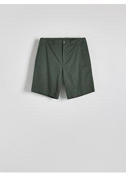 Reserved - Szorty comfort z lnem - zielony ze sklepu Reserved w kategorii Spodenki męskie - zdjęcie 173117351